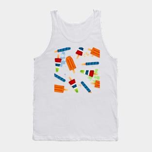 Popsicles Pattern Tank Top